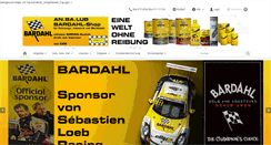 Desktop Screenshot of bardahlgermany.com